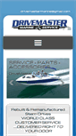 Mobile Screenshot of drivemastermarine.com